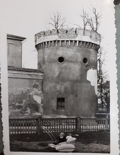 pilies bokštas senas